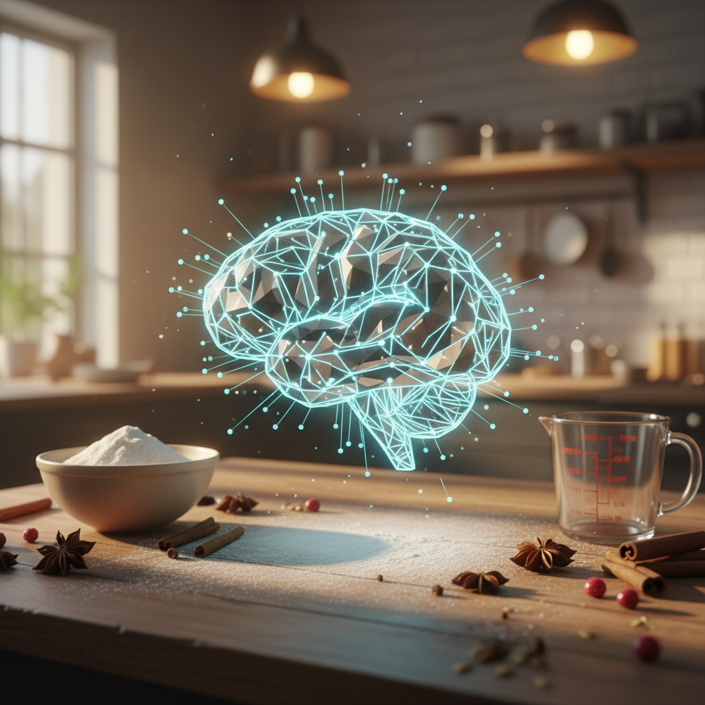 ai kitchen assistant 3d