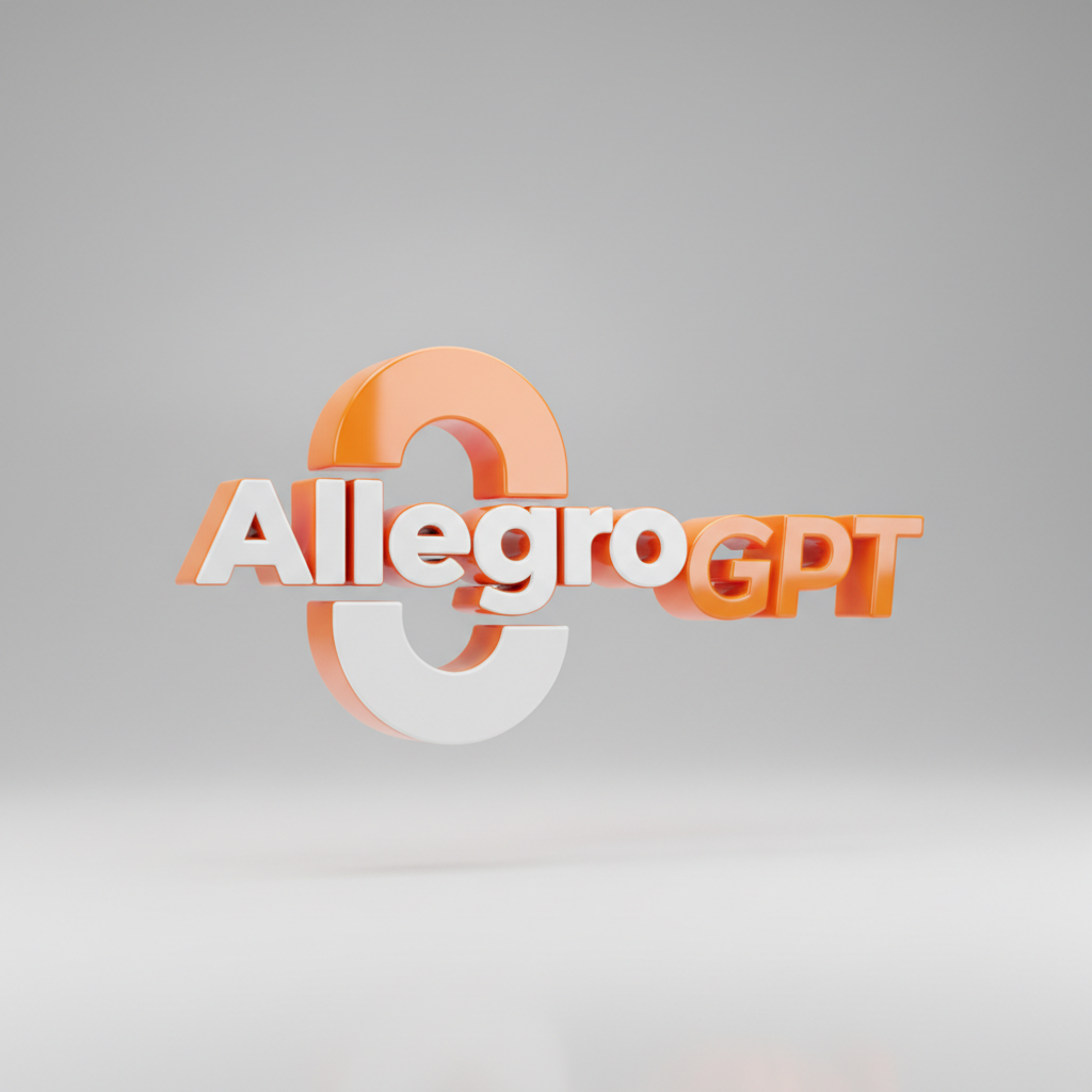 allegro gpt logo 3d icon