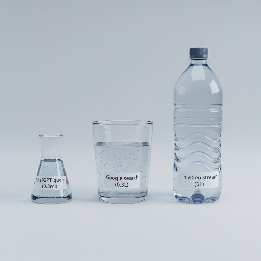 water comparison infographic