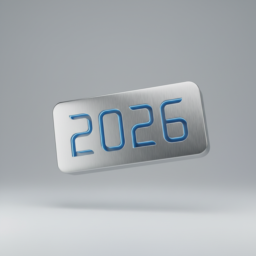 odliczanie 2026 3d