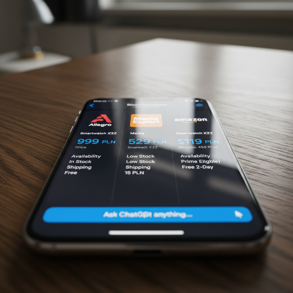 price comparison interface