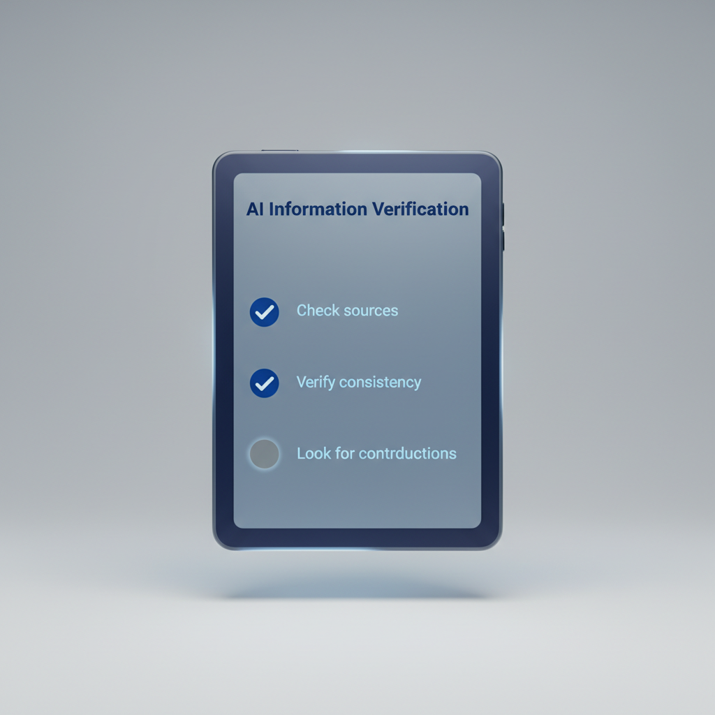 ai verification checklist