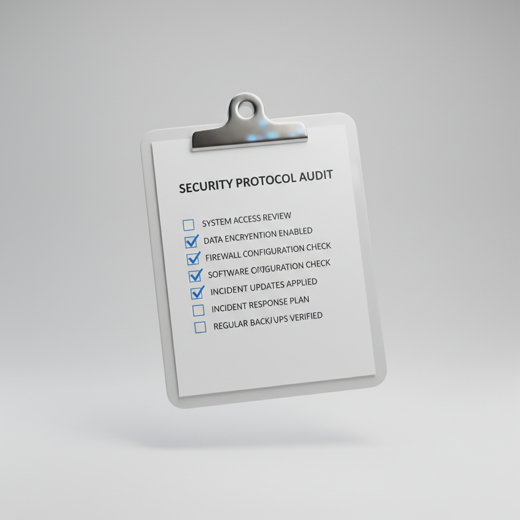 security checklist 3d