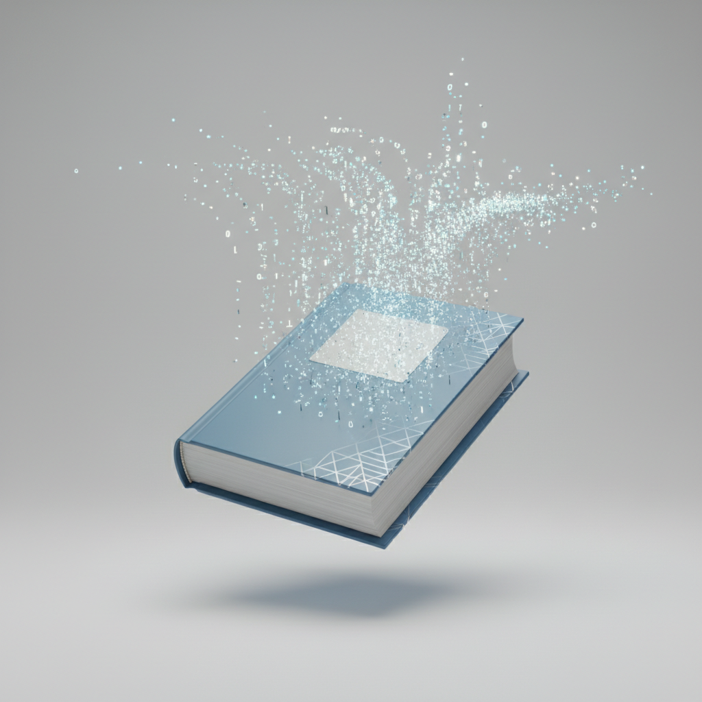 destructive scanning concept 3d