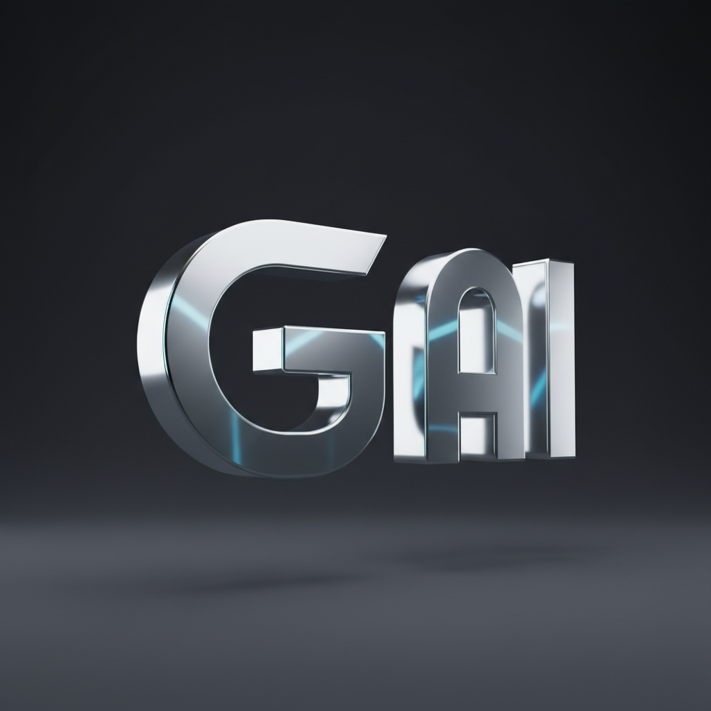 grok ai 3d icon