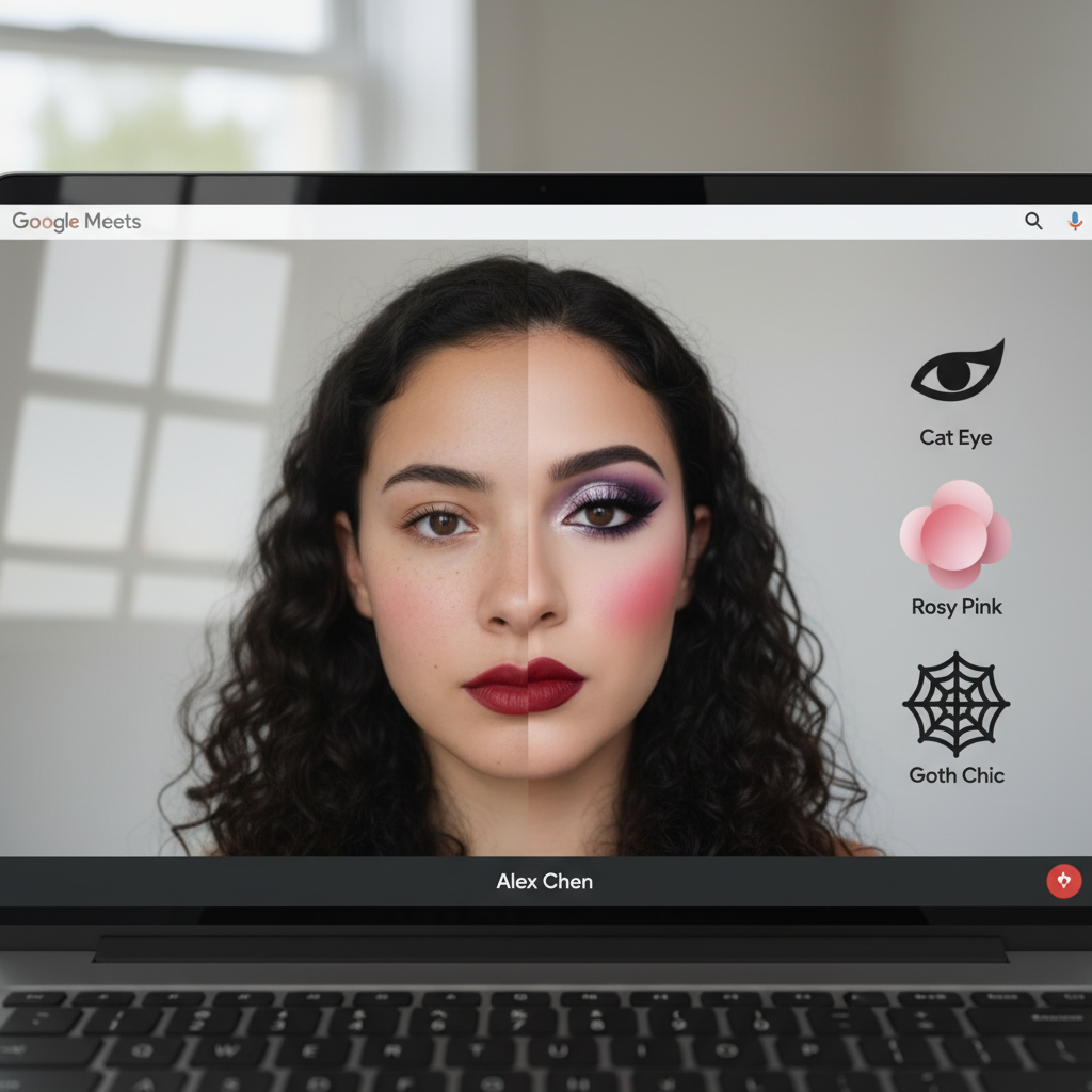 google meets ai makeup 3d