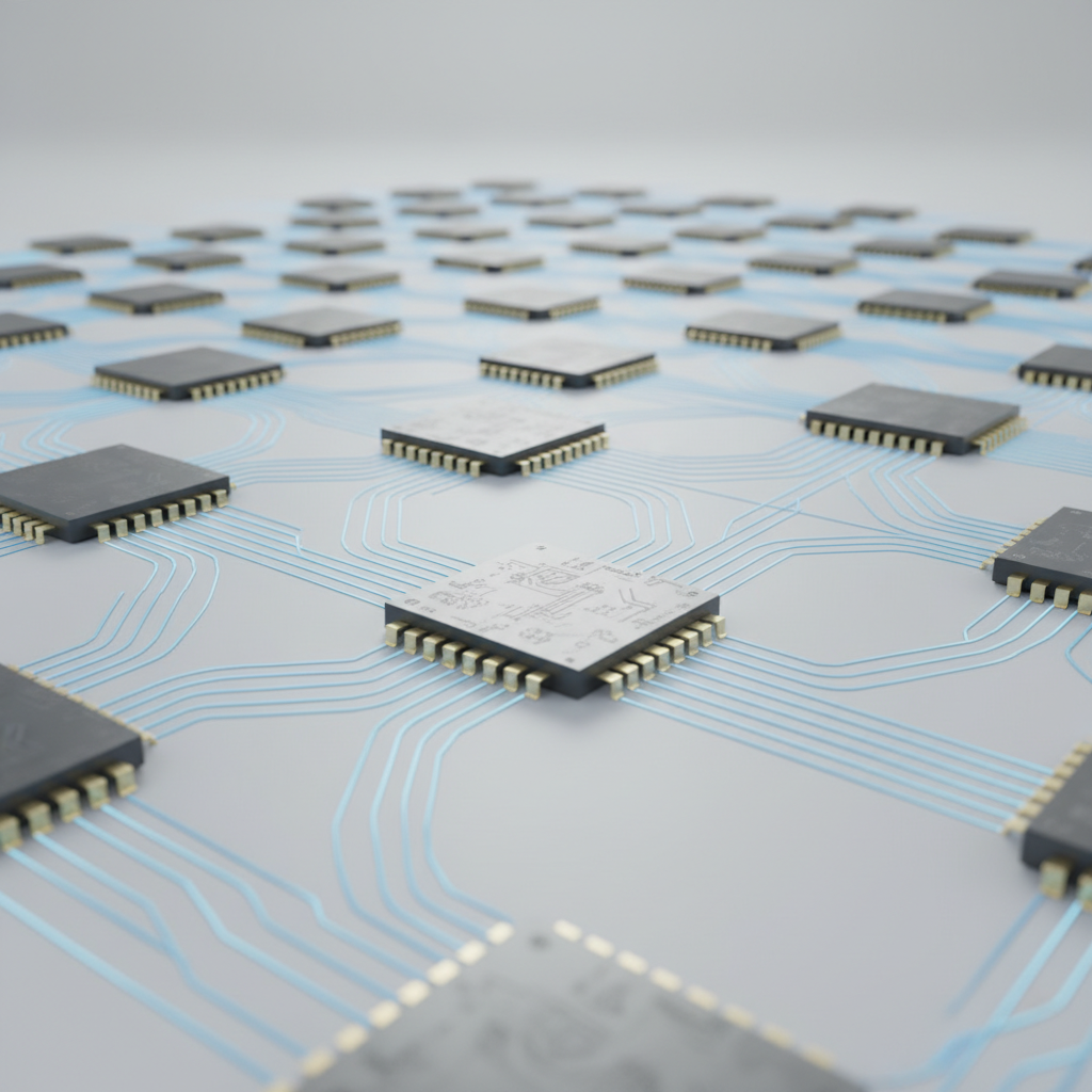 maia 200 cluster scalability 3d