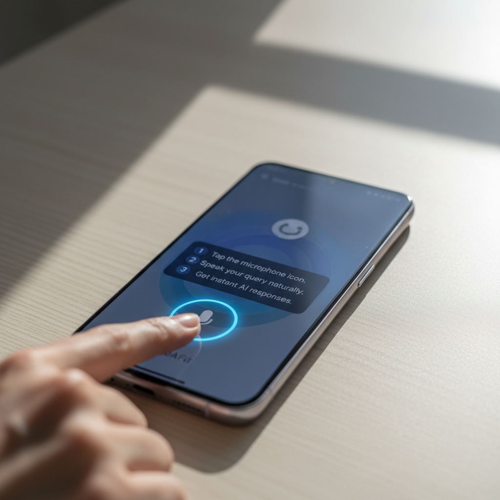 chatgpt voice interface step by step
