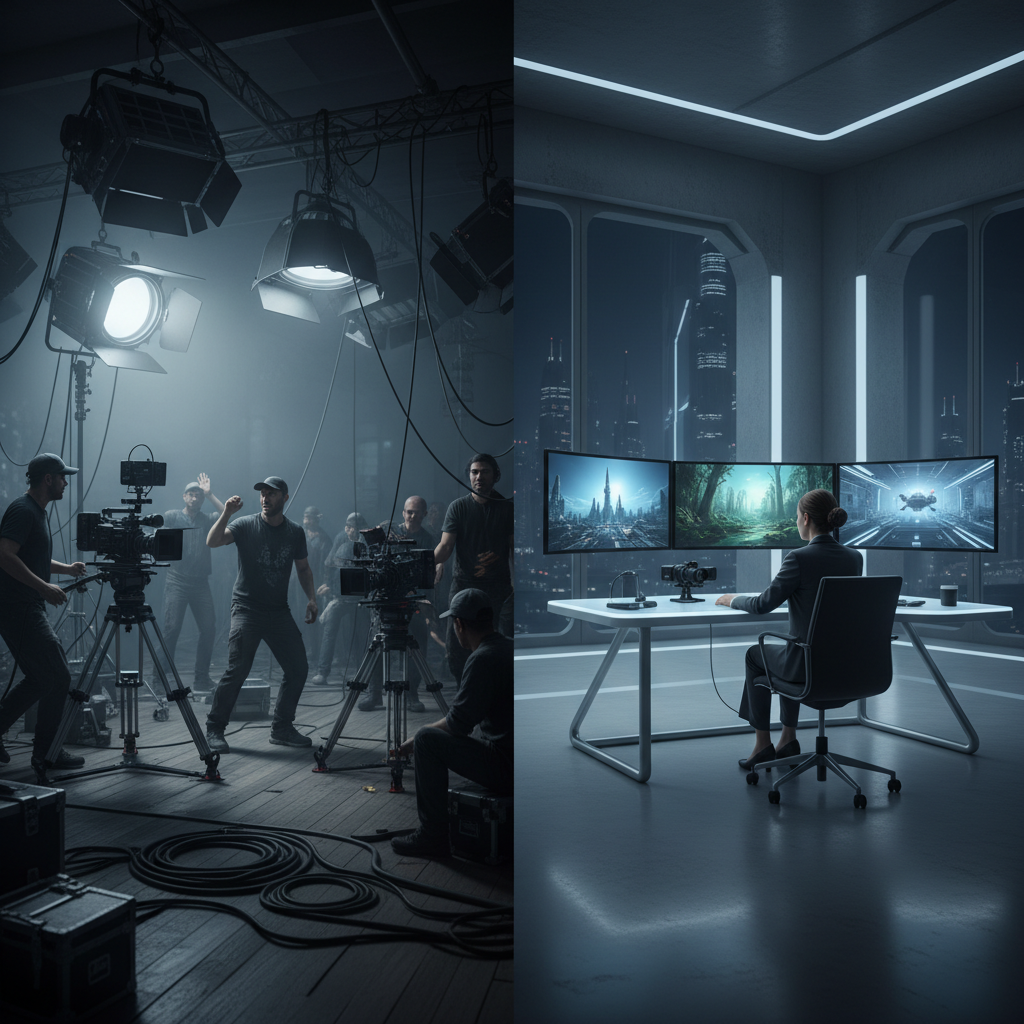 traditional vs ai filmmaking comparison