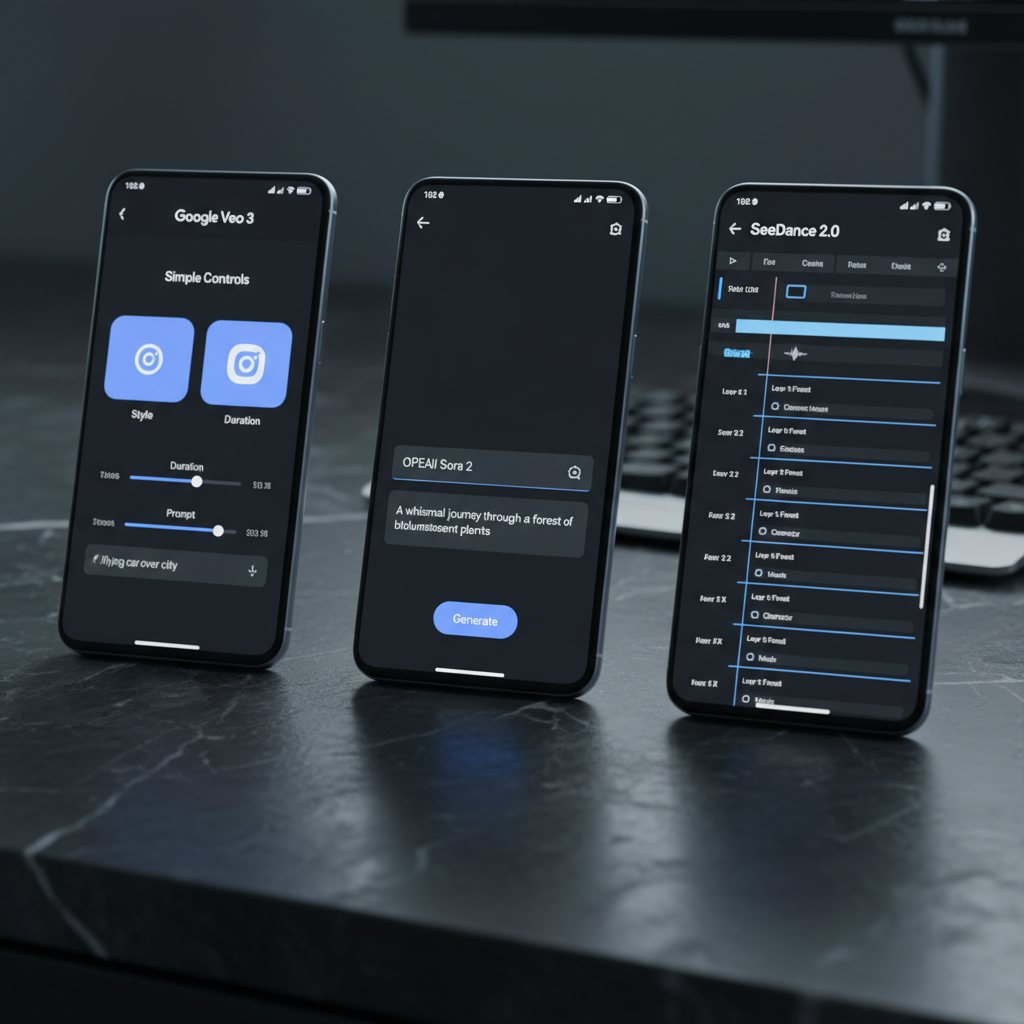 seedance interface comparison