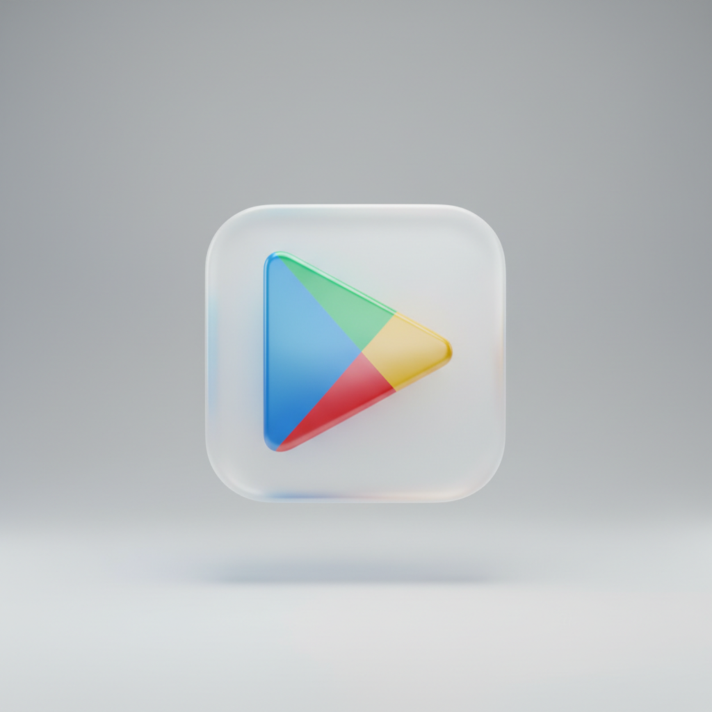 google play store 3d icon