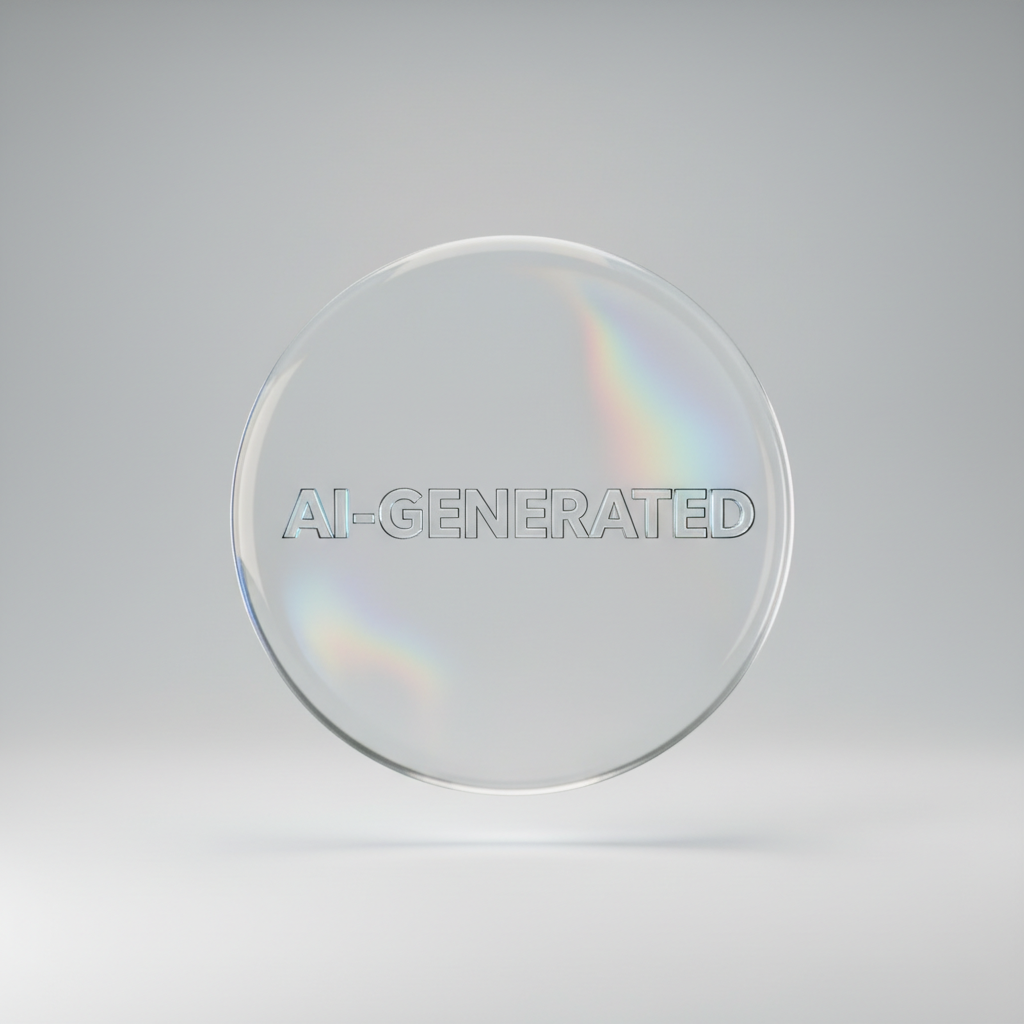 ai generated label 3d