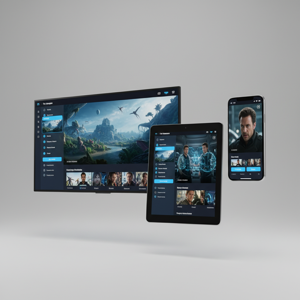 cross platform tv experience 3d