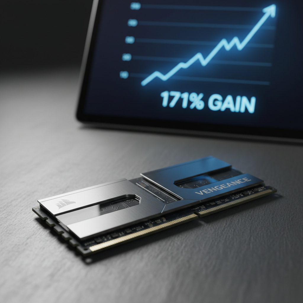 Ceny pamięci DRAM podrożały o 171% - AI napędza globalny kryzys na rynku półprzewodników
