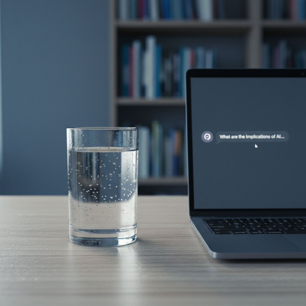 Chatboty mają wielkie pragnienie. Sprawdzamy, ile wody zużywa jedno zapytanie do AI
