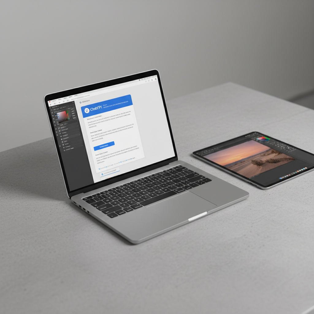 Teraz uruchomisz Photoshopa wewnątrz ChataGPT