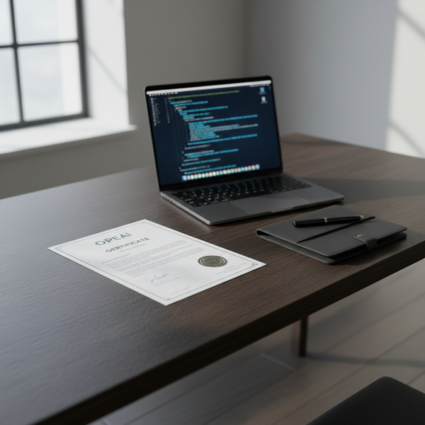 Kurs AI z certyfikatem od OpenAI: Jak zdobyć oficjalny certyfikat?